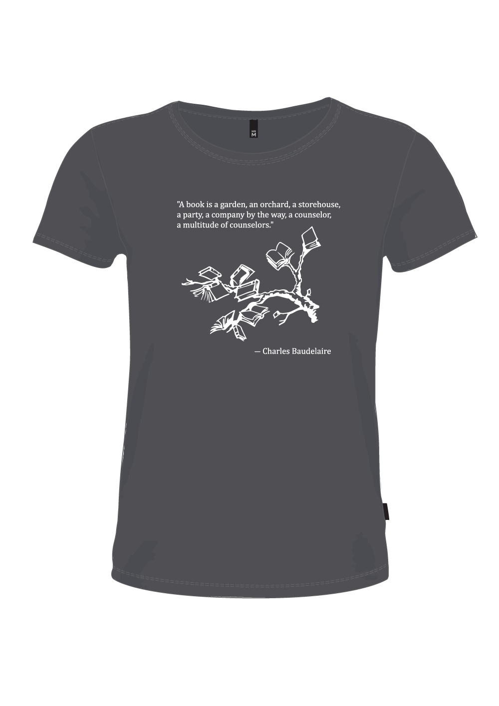 T-shirt Baudelaire dam