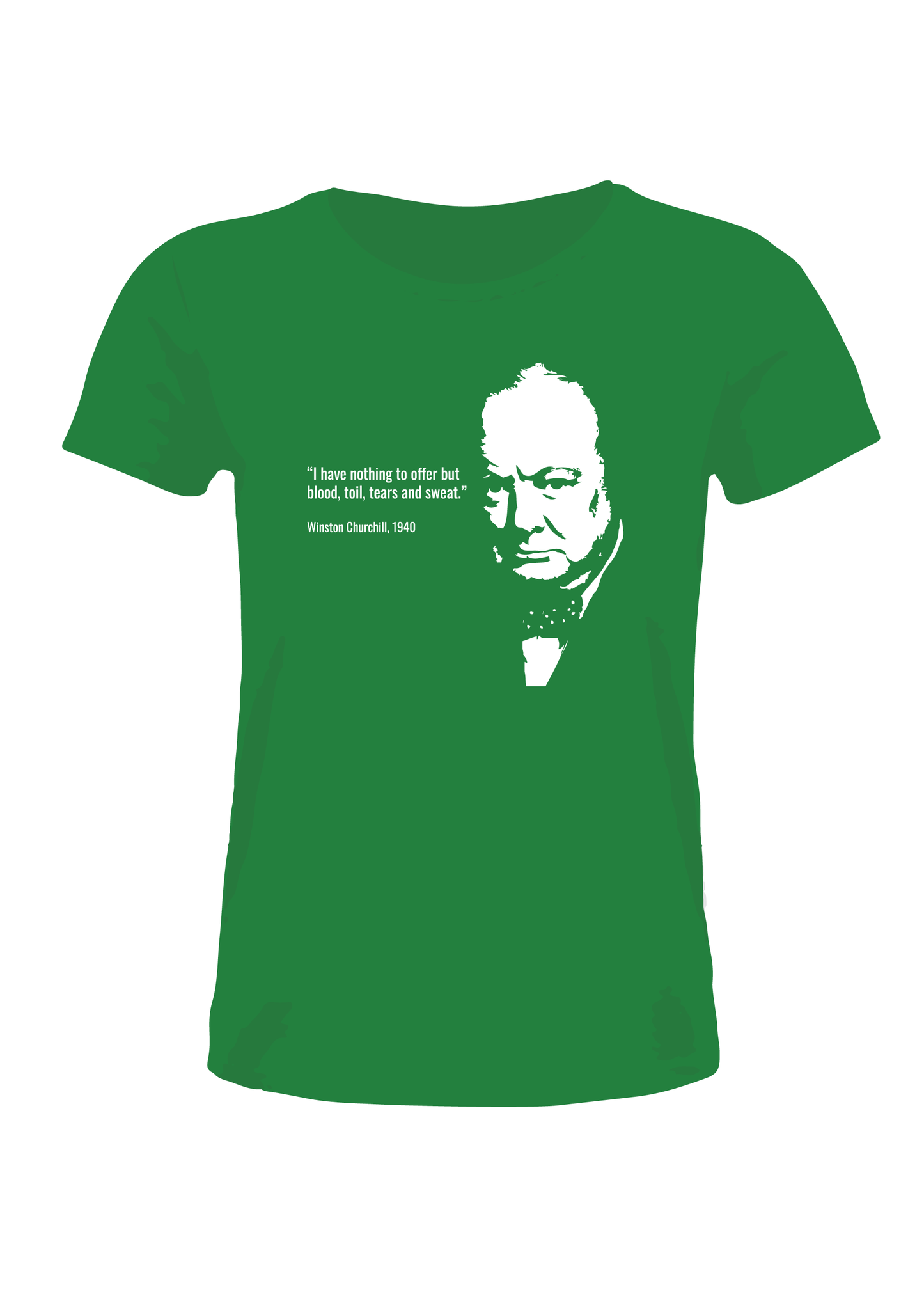 T-shirt Churchill Face dam