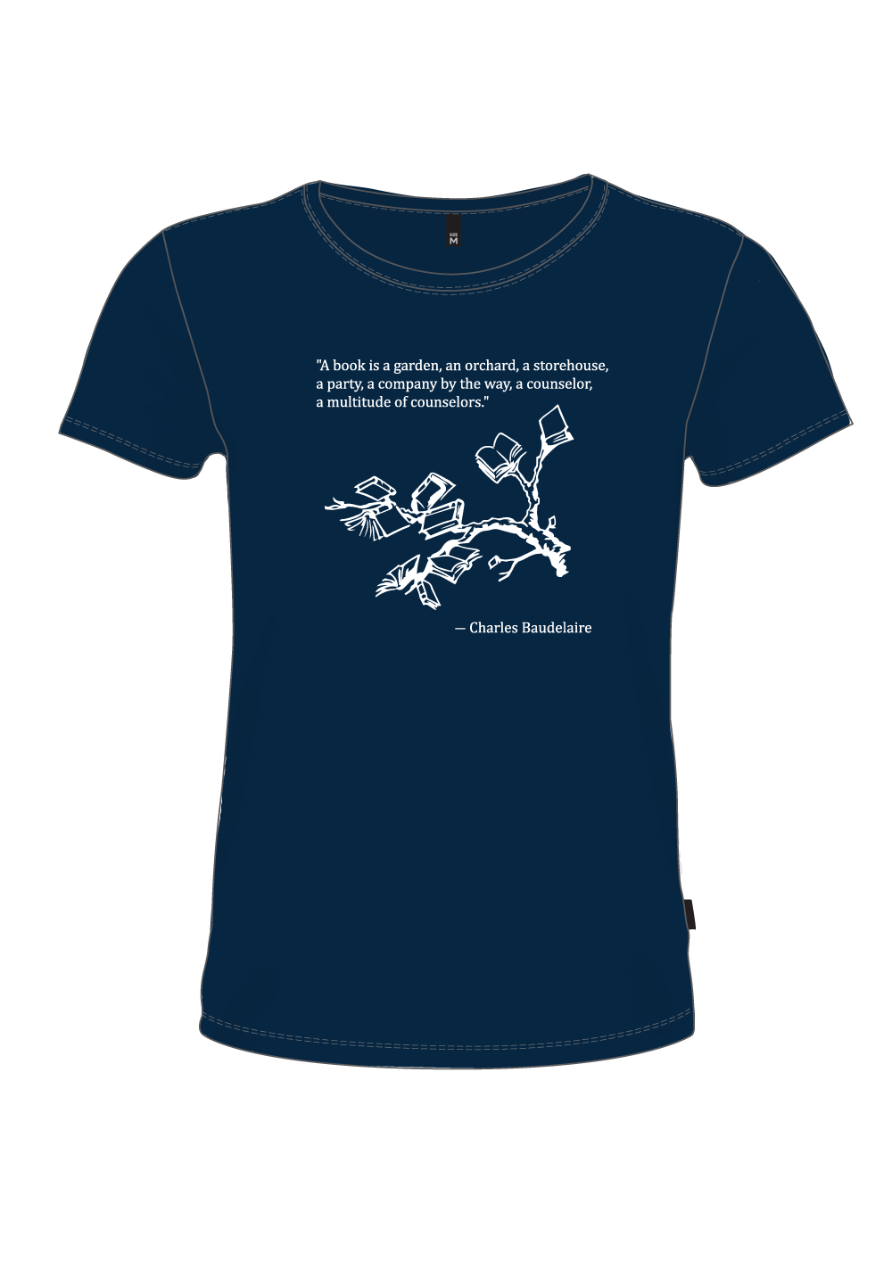 T-shirt Baudelaire dam