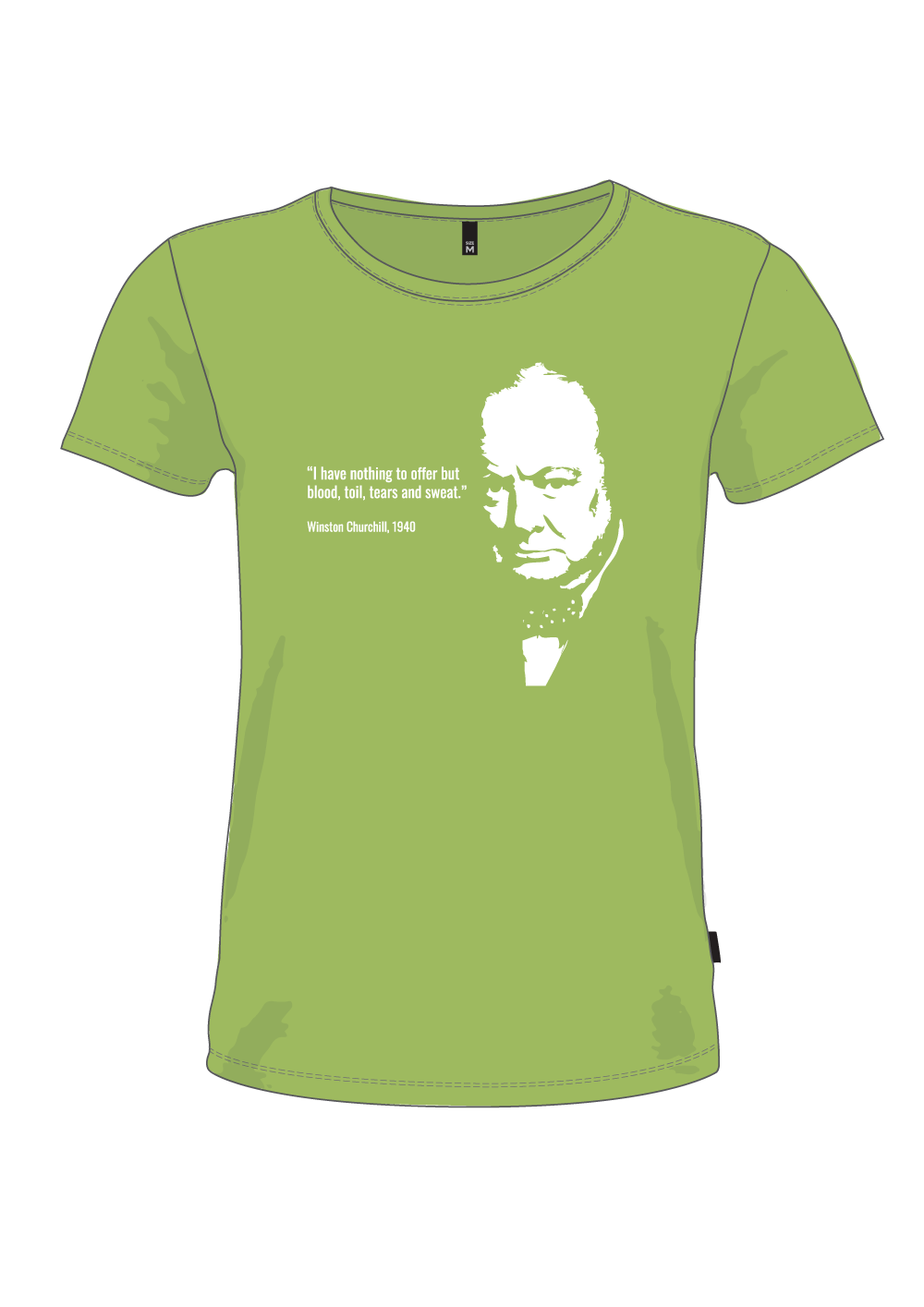 T-shirt Churchill Face dam